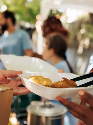 servicio de catering para eventos de personal